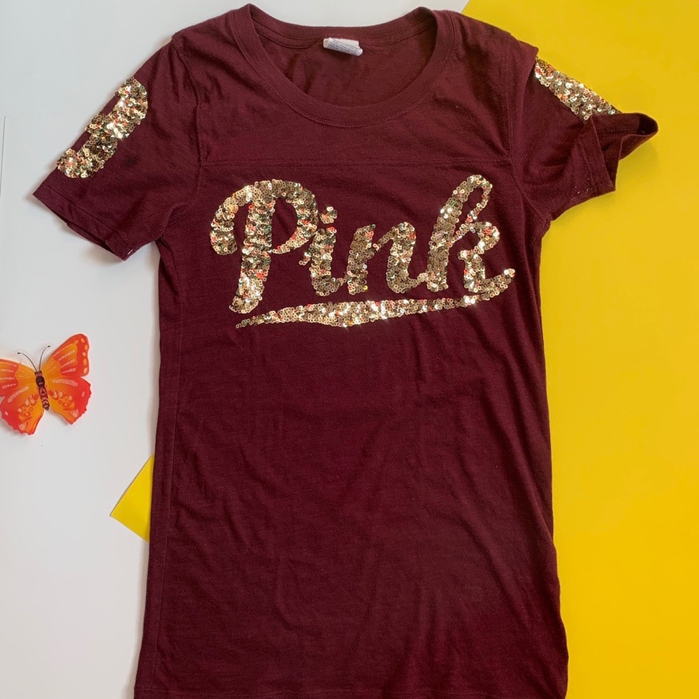 PINK Victoria’s Secret sequin jersey